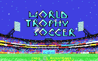 World Trophy Soccer Title Screen